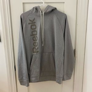 M Grey Reebok Hoodie